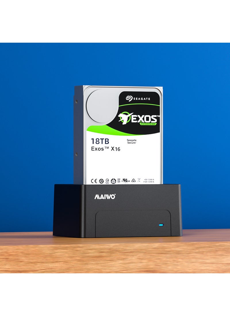 Maiwo SAS Drive to USB 3.0 External Hard Drive Enclosure K308SAS K308SAS European standard