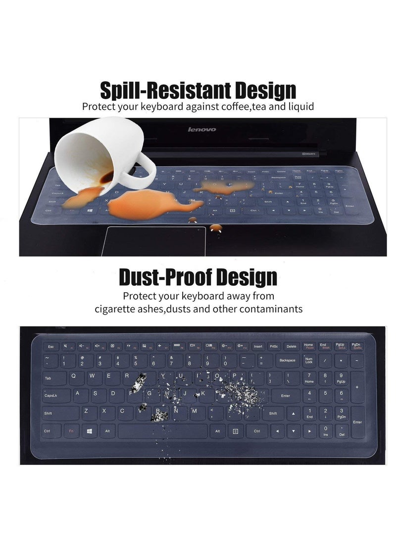 Universal Silicone Keyboard Protector Skin for 15.6-inch Laptopg