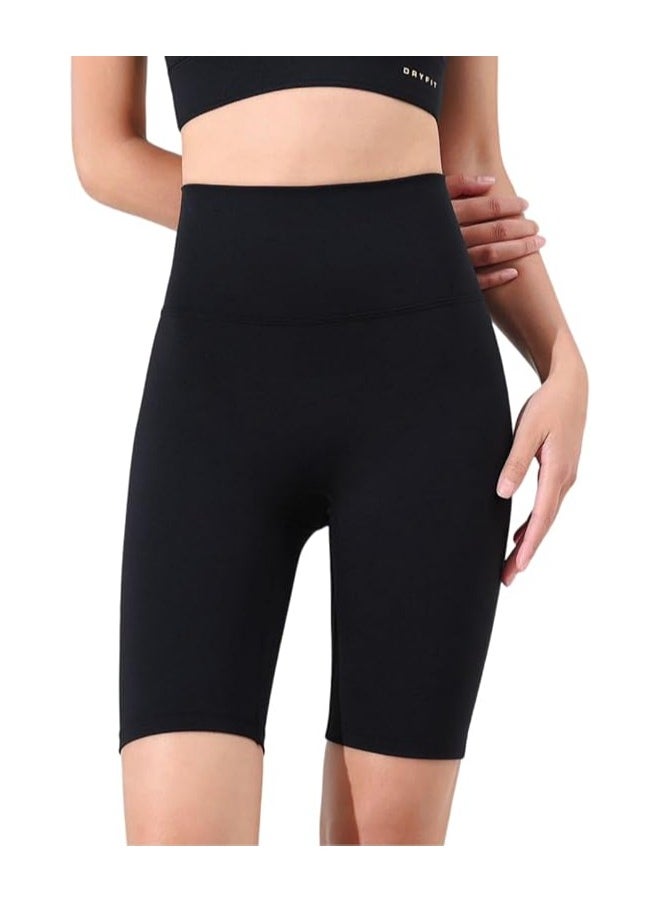 Women's Light Running Shorts High Waisted Gym Biker Compression