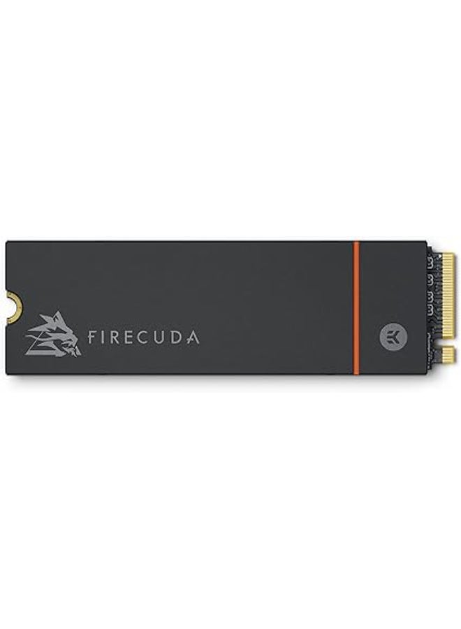 FireCuda 530, 2TB, Internal SSD, M.2 PCIe Gen4 ×4 NVMe 1.4, transfer speeds up to 7400 MB/s, 3D TLC NAND, 2550TBW, Heatsink, for PS5/PC ZP2000GM3A023 2 TB