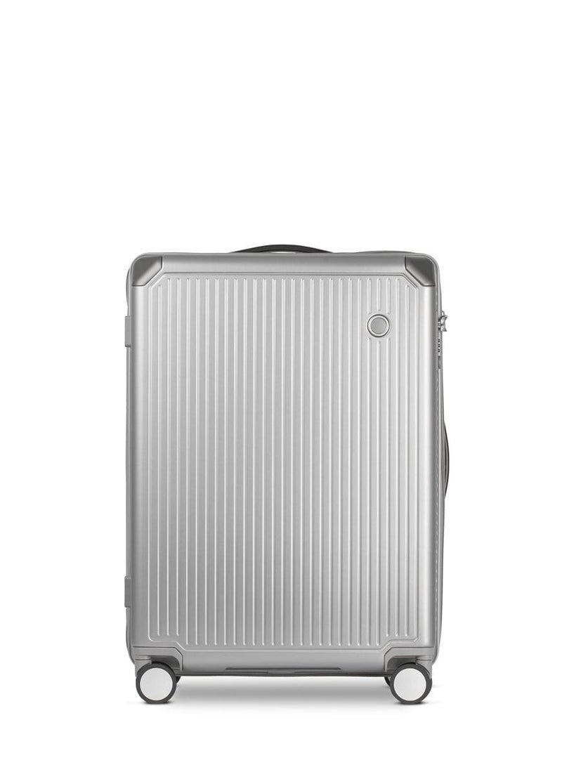 Shogun 54cm 4 Double Wheel Cabin Luggage Trolley Silver