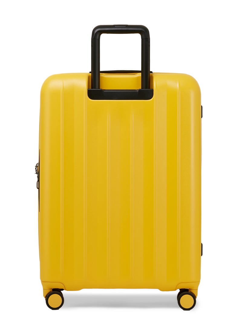 Amos Pro 4 Double Wheel 75cm Check-In Luggage Trolley Yellow