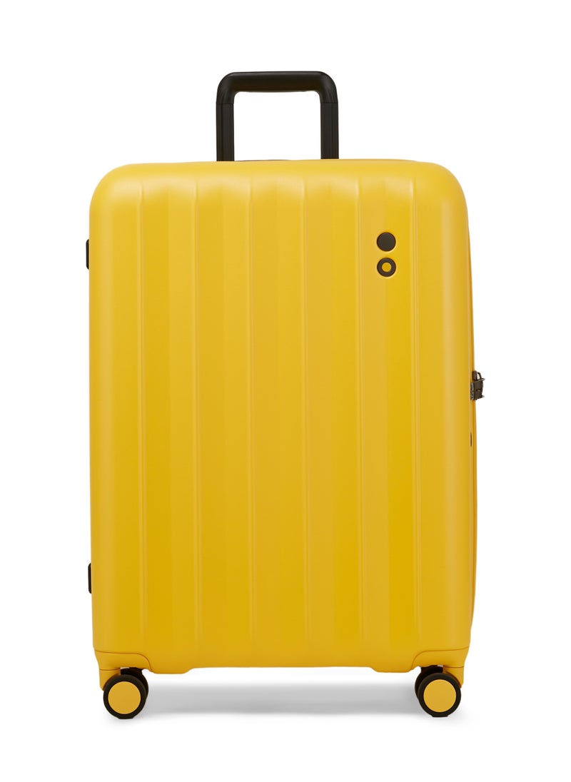 Amos Pro 4 Double Wheel 75cm Check-In Luggage Trolley Yellow