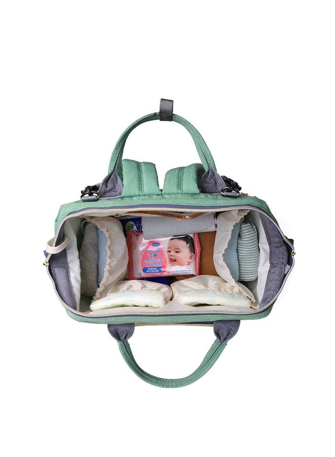 Stylish and Elegant Design Multi-function Large Capacity Waterproof Travel Diaper Bag With Stroller Strap