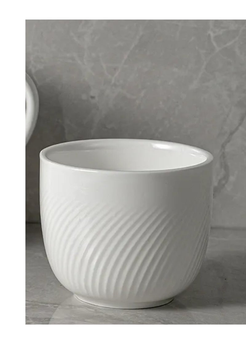 MAAC Home All-Purpose Bowl, Coffee Cup Set, Coffee Mug, Coffee Pot, Shaker Set | Elegant Durable and Classic design Perfect for everyday use, and family get- together, rstaurant (Set of 2 Cups)