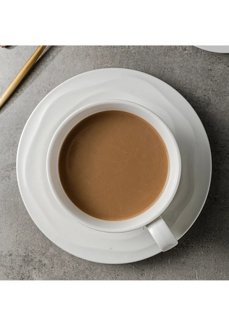 MAAC Home All-Purpose Bowl, Coffee Cup Set, Coffee Mug, Coffee Pot, Shaker Set | Elegant Durable and Classic design Perfect for everyday use, and family get- together, rstaurant (Set of 2 Cups)