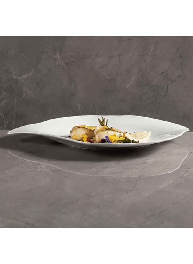 MAAC Home  Forest Fantasy Leaf Plates Elegant Durable and Classic design Perfect for Family Everyday Use, and Family Get- Together, Restaurant, Banquet and More (Set of 1, 16