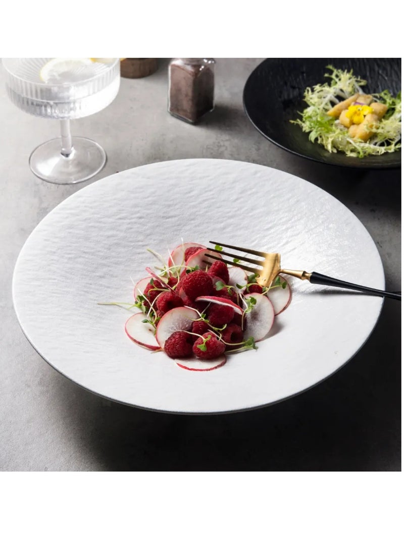 MAAC Home  Cozy White Soup Plate Elegant Durable and Classic design Perfect for Family Everyday Use, and Family Get- Together, Restaurant, Banquet and More (1)