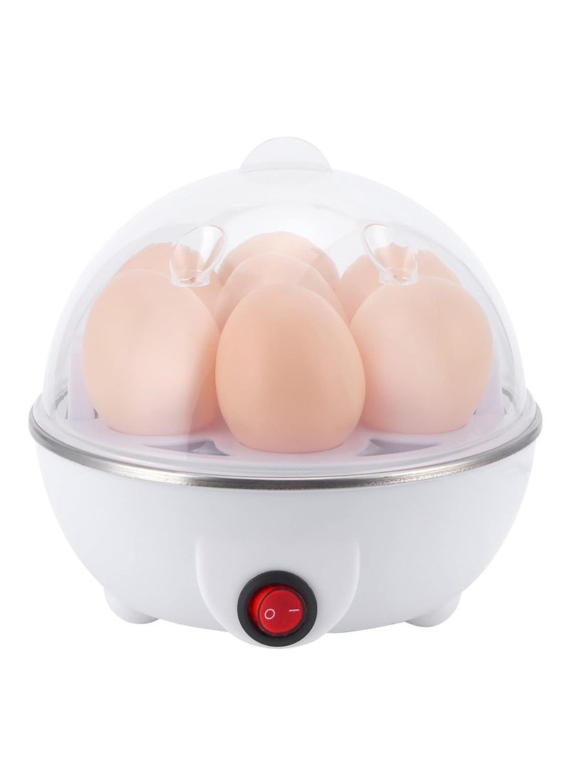 Rapid Egg Cooker with Tray Which Holds up to 7 Eggs，Necomi Egg Cooker,Hard Boiled Egg Cooker Anti-dry Electric Egg Boiler