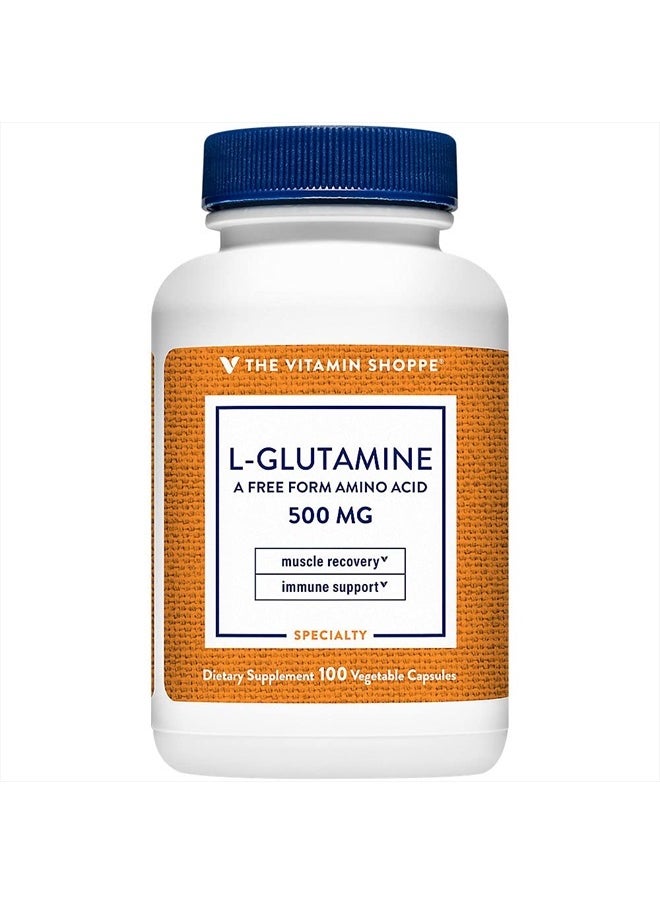 L-Glutamine 500MG (100 Capsules)