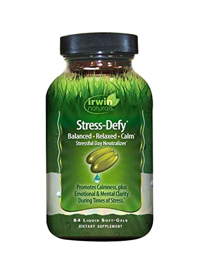 Stress-Defy Dietary Supplement - 84 Softgels