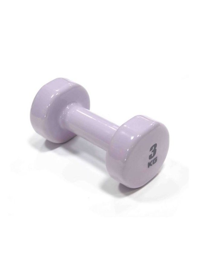 TA Sport Vinyl Dumbbell 3kg (Purple)