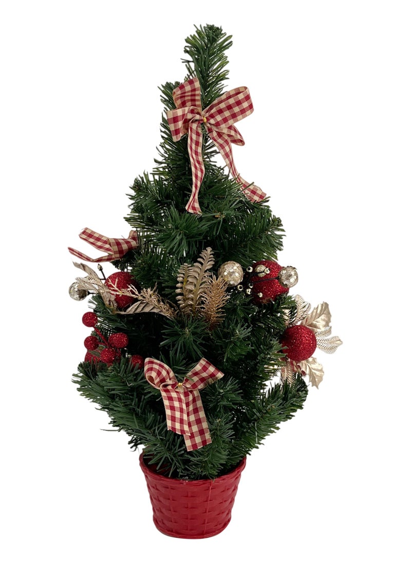 Christmas Decorated Tree 50cm