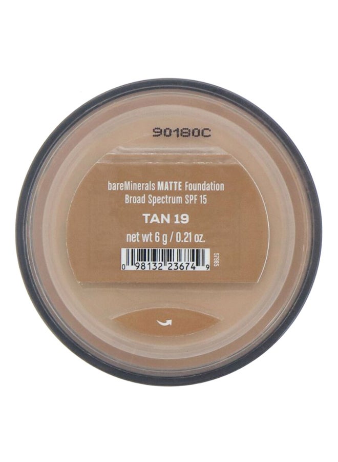Matte Foundation Powder 19 Tan