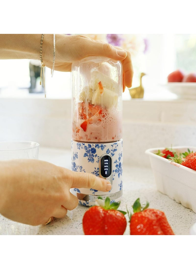 China Rose Portable Smoothie Blender, USB Rechargeable Mini Blender