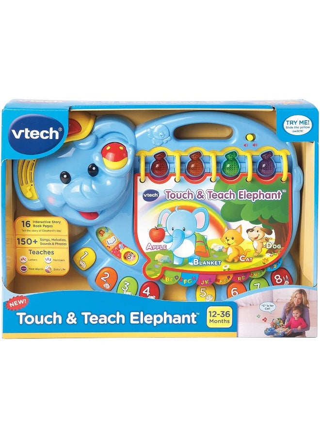 Touch & Teach Elephant (Blue)