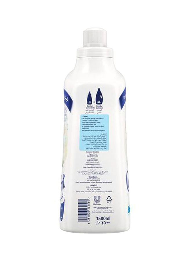 Concentrated Baby Fabric Conditioner White/Blue 1.5Liters