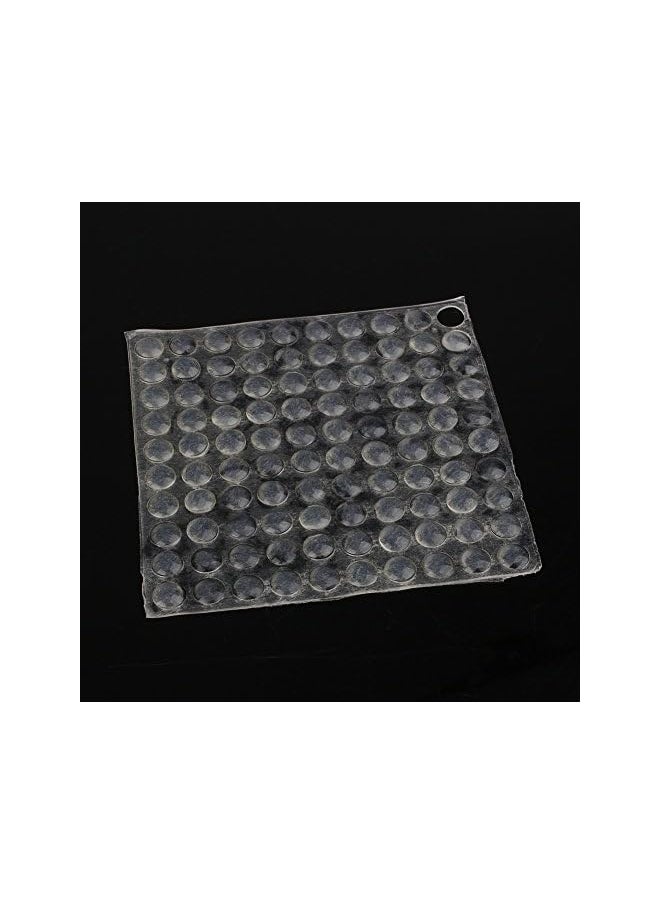 Furniture Pads - Delaman -Clear Self-Adhesive Door Bumpers Pads Sound -Dampening Transparent Rubber Feet- Cabinet Buffer Pads for office or home( 100 Pcs ）