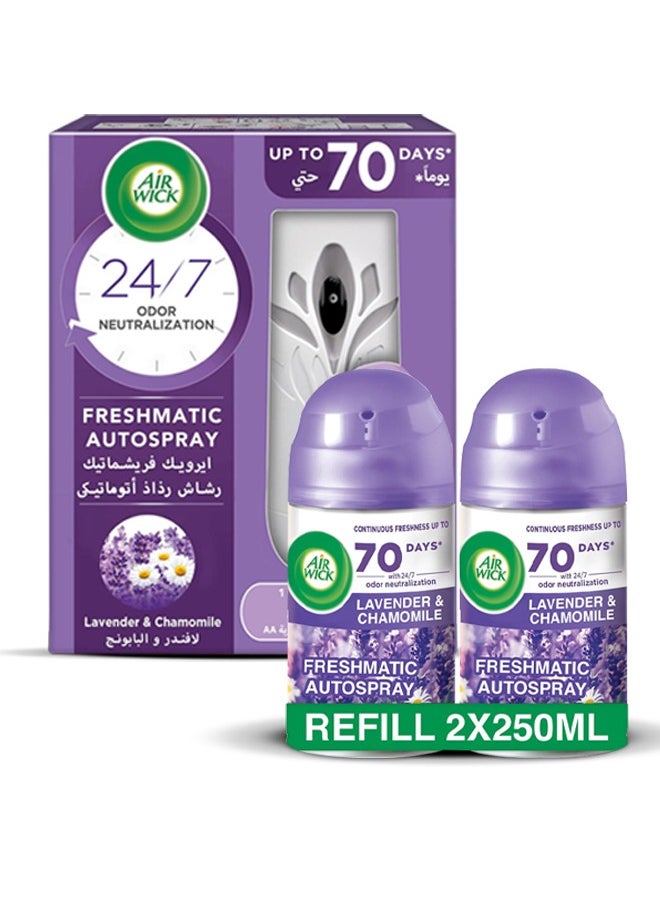 Freshmatic Auto Spray kit Lavender And Camomile 2 Refill