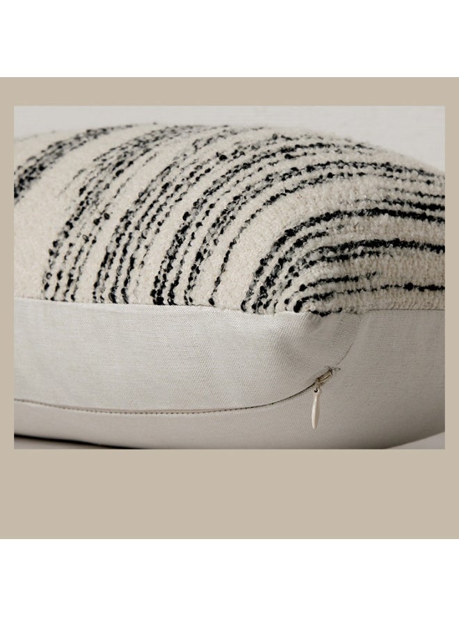 Irregular Black Lines Cushion Cushion Cover