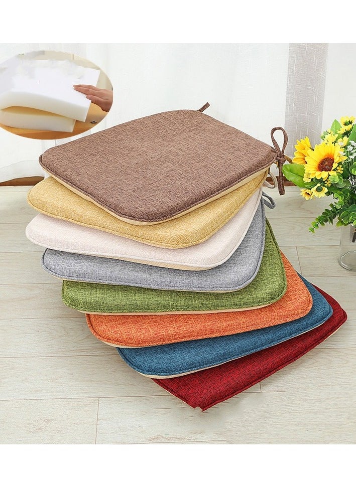 Thickened Horseshoe Shaped Chair Cushion