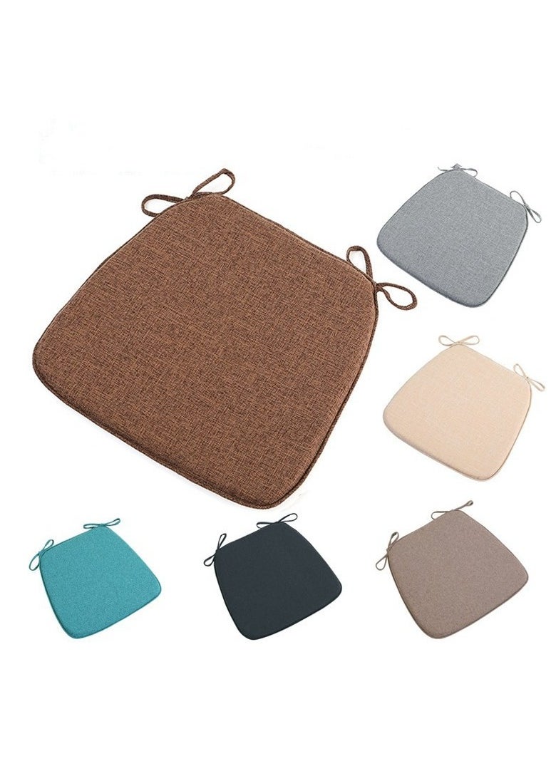 Thickened Horseshoe Shaped Chair Cushion