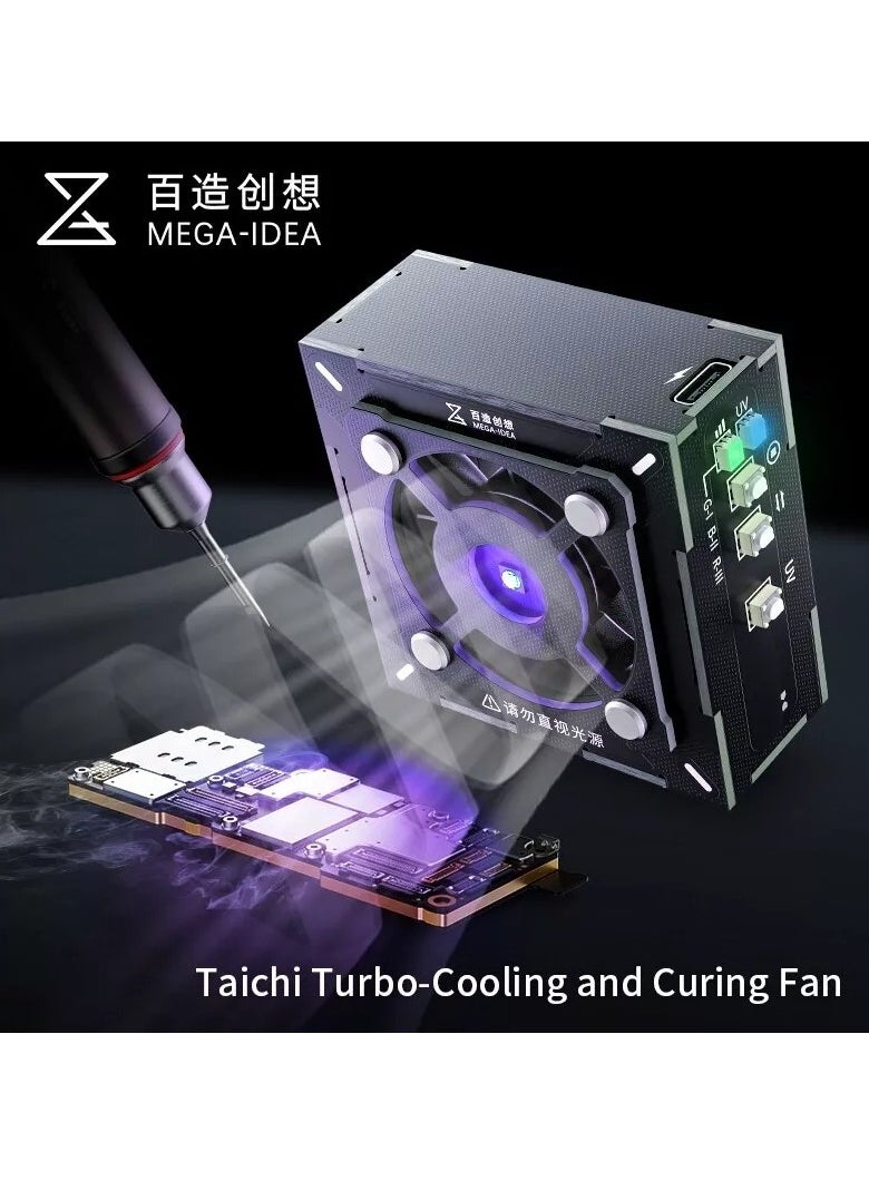 Qianli Mega-Idea Taichi Turbo Cooling Curing Fan Soldering Fume Phone Welding