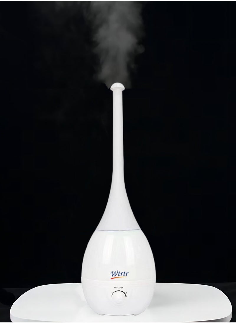 Wtrtr high-end Ultrasonic Cool Mist humidifier,You can adjust 3 heights， 3 L Air humidifier for Bedroom & lobby, Premium Humidifying Unit,Air Refresher Air Revitalizer Air Purifier .WTR-1343A White