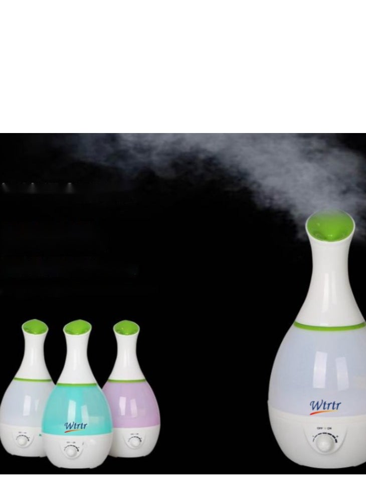 Wtrtr 3L high-end Ultrasonic Cool Mist humidifier,Air humidifier for Bedroom & lobby, Premium Humidifying Unit,Air Refresher Air Revitalizer Air Purifier (BLUE 3L)