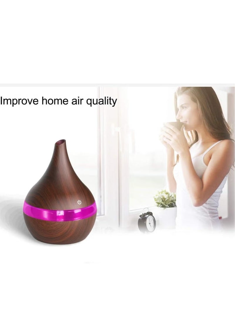 Top Fill Humidifier for Bedroom and Office – Adjustable Mist Output with Sleep Mode