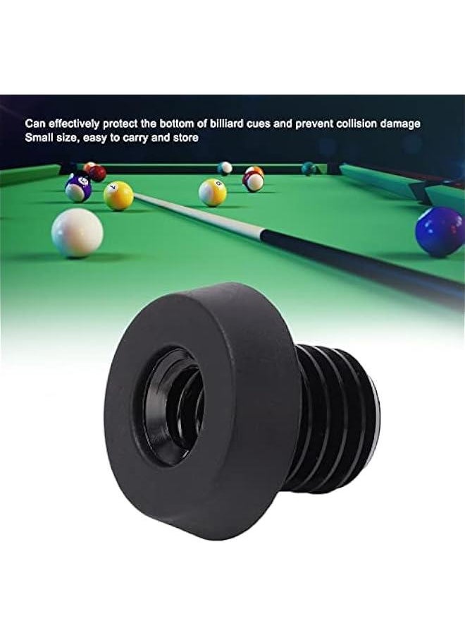 Pool cues Extension , Billiard cues Rubber Bumper Pool cues Block  Connected Extension Billiard Accessories , For Most Pool Cues (Globe cl ub Back Plug Screw)