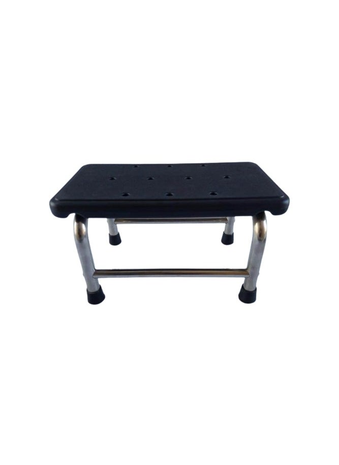 STAINLESS STEEL FOOT STOOL SINGLE STEP