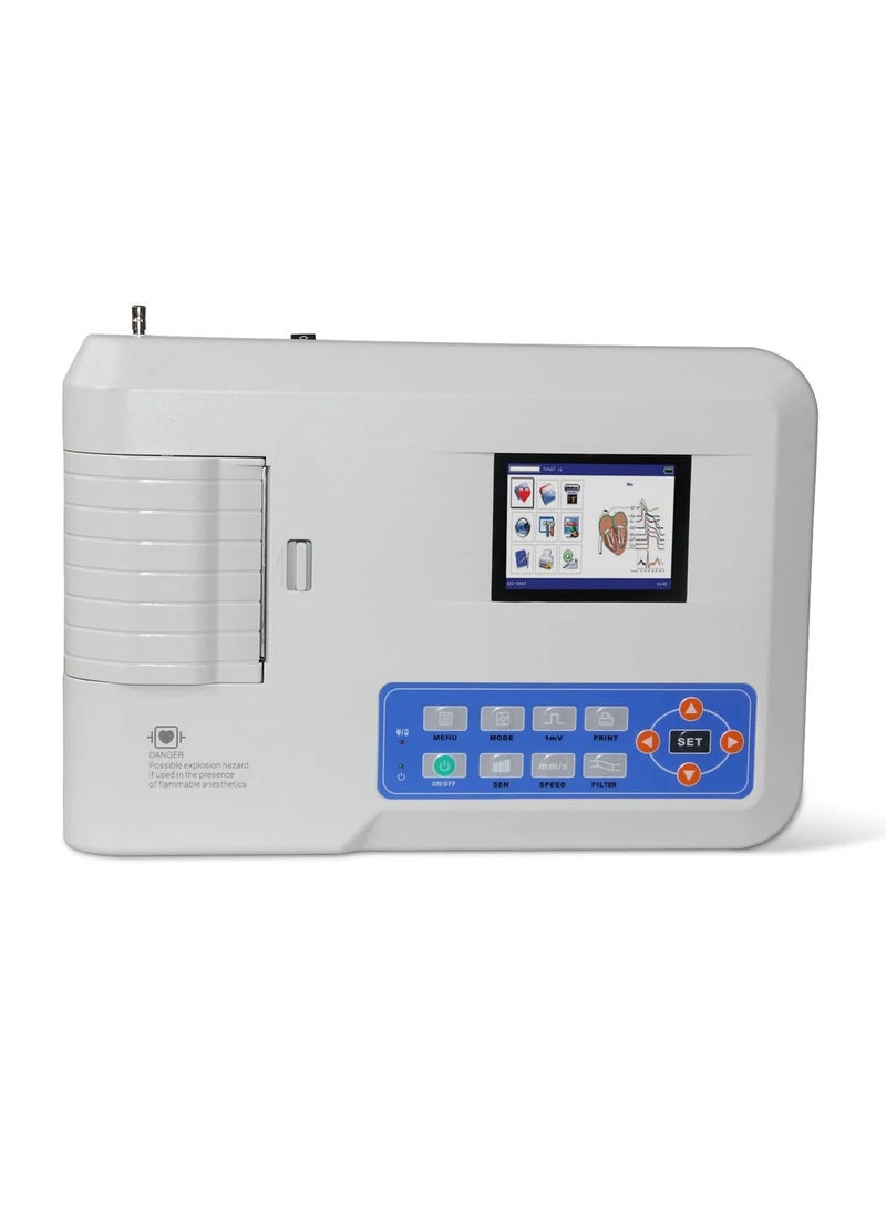 ECG300G Electrocardiograph,Digital 3 Channel