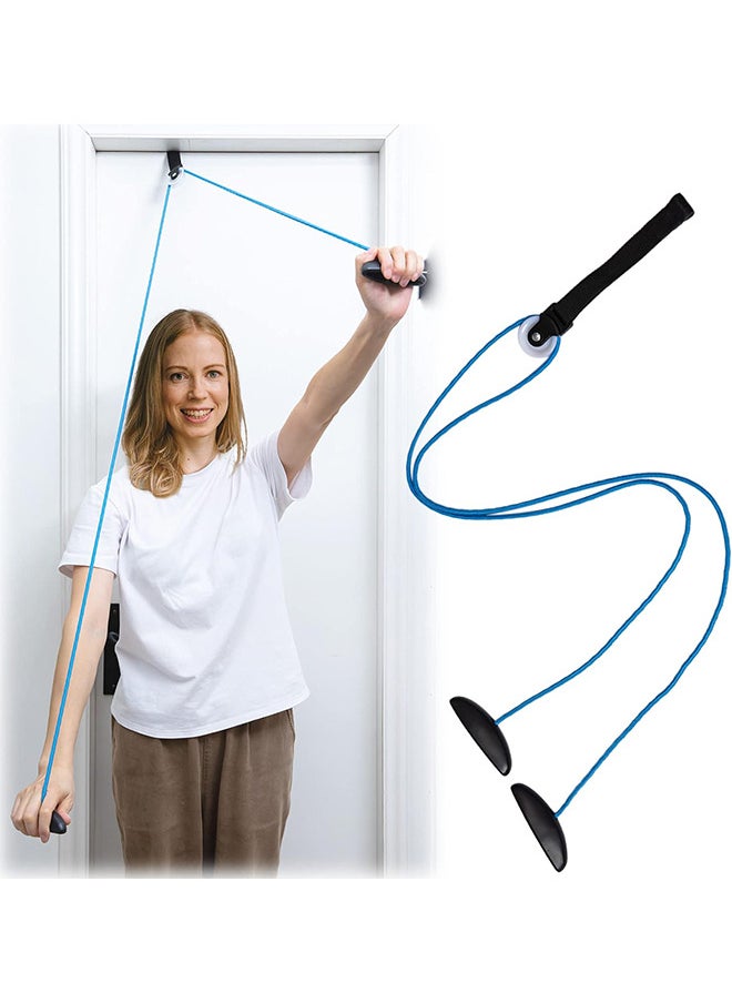 Exercise Pulley For Physical Therapy, Shoulder Pulley Over Door Rehab Exerciser, lleviate Shoulder Pain And Facilitate Recovery From Surgery For Frozen Shoulder Physical Therapy Flexibility