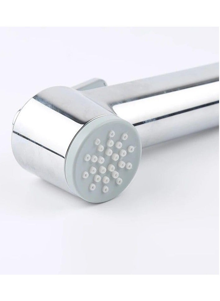 Toilet Sprayer, Baby Cloth Diaper Sprayer, Regular Toilet, Bidet, Shattaf (Chrome)