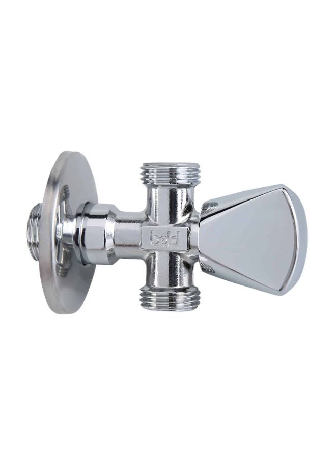 Techno Triangle Angle Valve Silver Standard