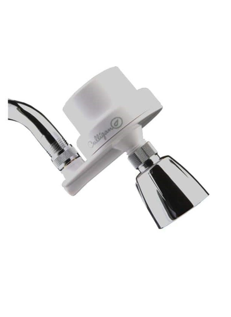 In-Line Shower Filter White For 1/2 Inch Thread Showerheads