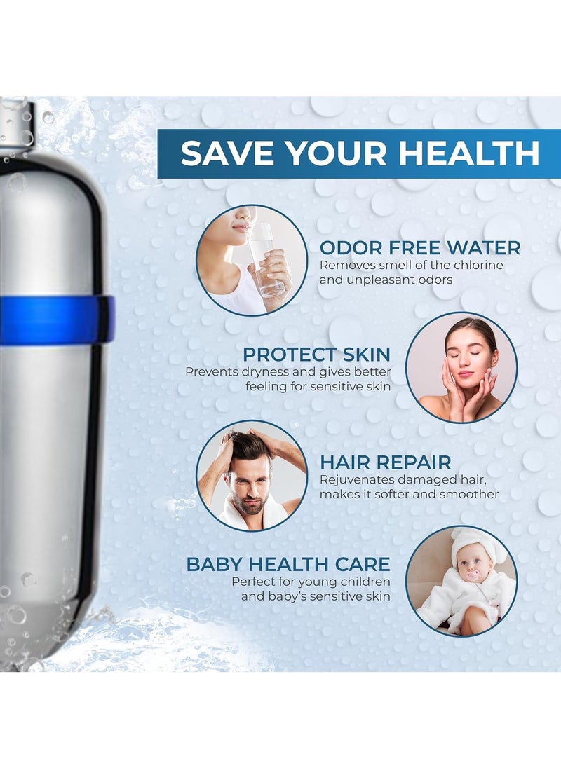 Shower Filter,Shower Head Filter for Hard Water,Showerhead Filter to Remove Chlorine and Fluoride