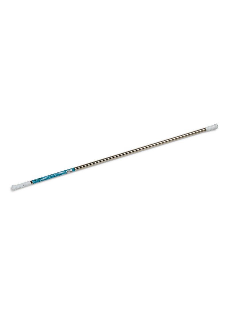 Tension Rod Silver/Blue 130-240centimeter