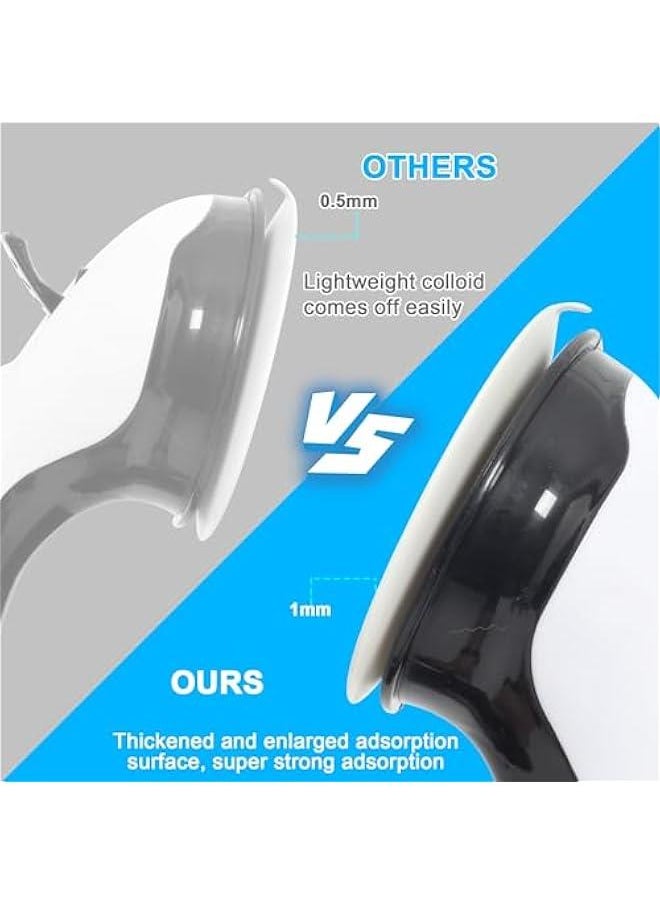 Shower Grab Bars for Seniors, 250BL Shower Handles for Elderly Suction, Safety Heavy Bathtubs Grab Bars 2PCS Handicap Grab Bars Support for Bathroom/Showers/Toilet