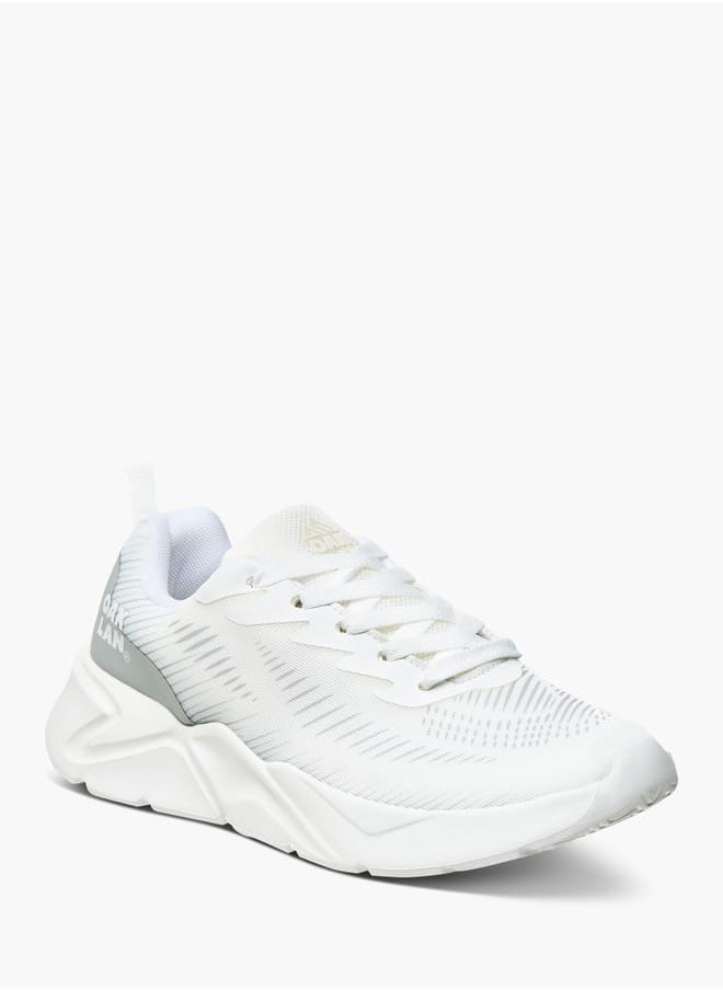 Women Ombre Shoes with Lace-Up Closure
