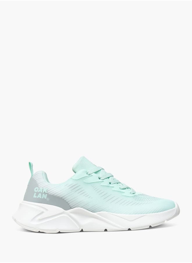 Women Printed Shoes with Lace-Up Closure