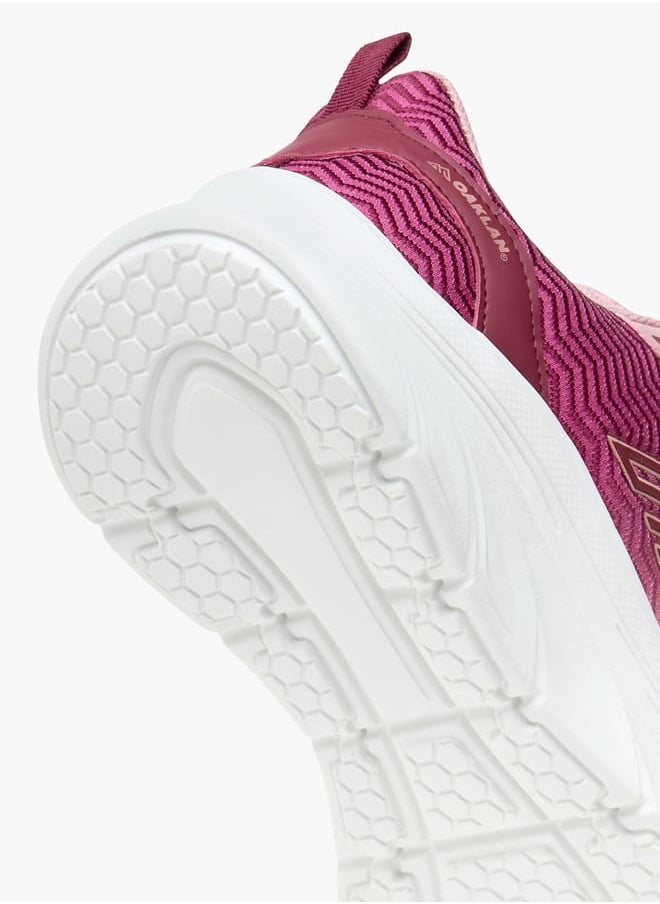 Women Ombre Shoes with Lace-Up Closure