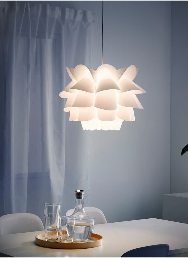 KNAPPA Pendant lamp, white, 46 cm