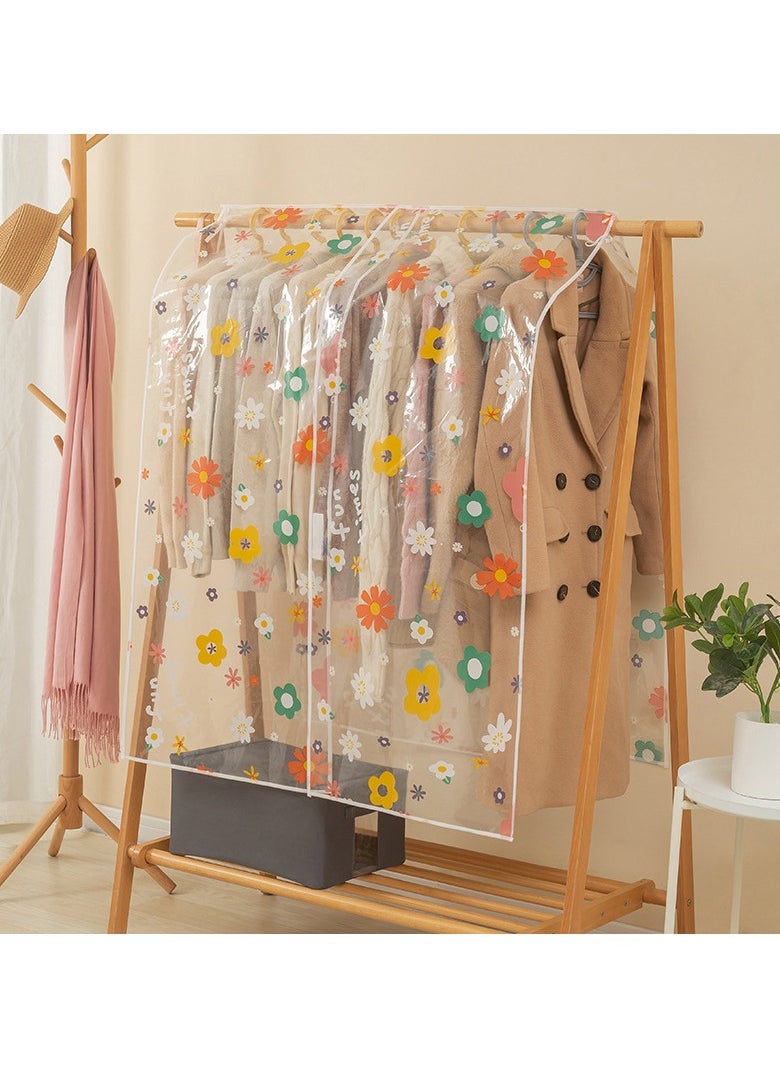 New Enlarged Thickened Printed PEVA Storage Clothing Dust Cover
