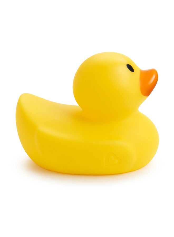 White Hot Bath Ducky Yellow/Orange 3.6x2.8x2.9inch