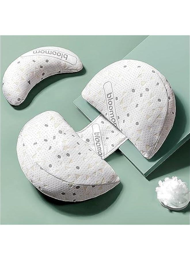 Pregnancy Pillow for Sleeping, Pregnancy Body Pillow for Pregnant Women Maternity Pillow Wedge, Detachable and Adjustable Double-Sided with Pillow Cover Support for Pregnancy Belly/Back Support