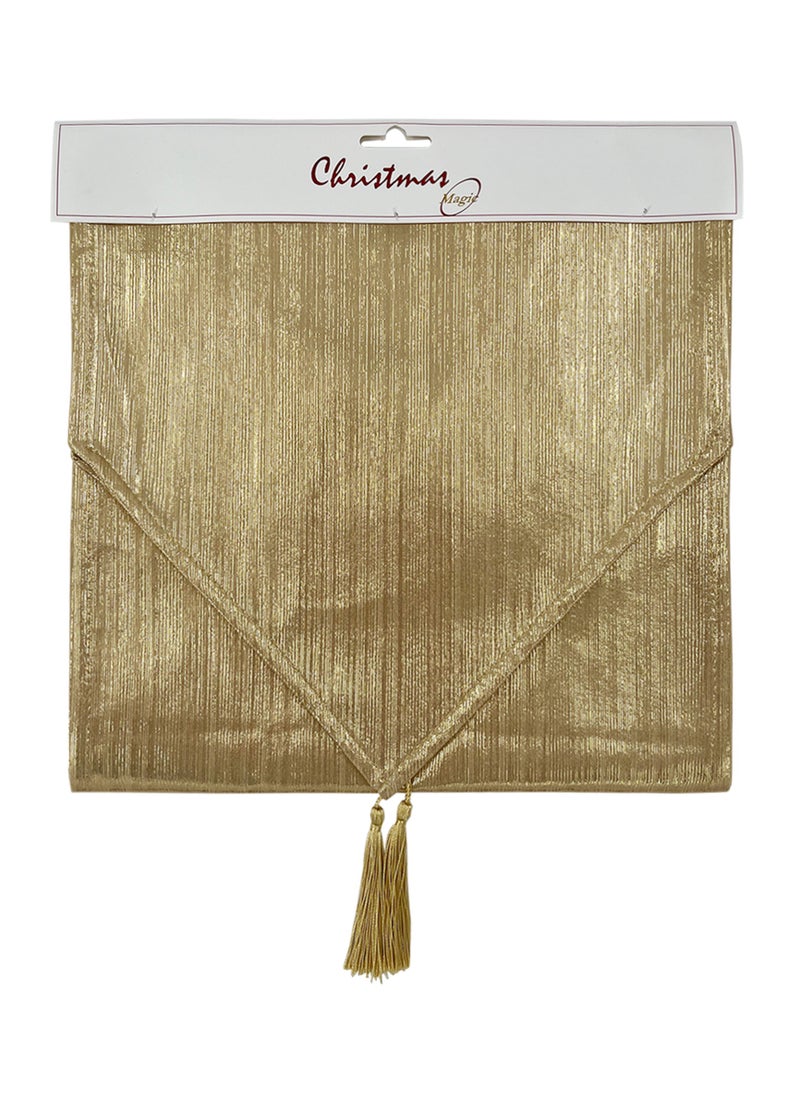 Christmas Table Runner Gold 32x180cm