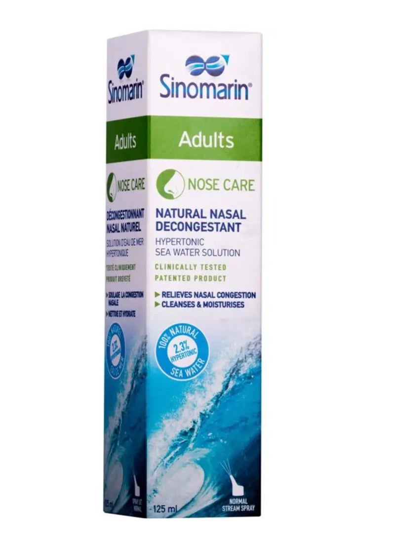 Sinomarin Isotonic Adults Nasal Spray 125ml