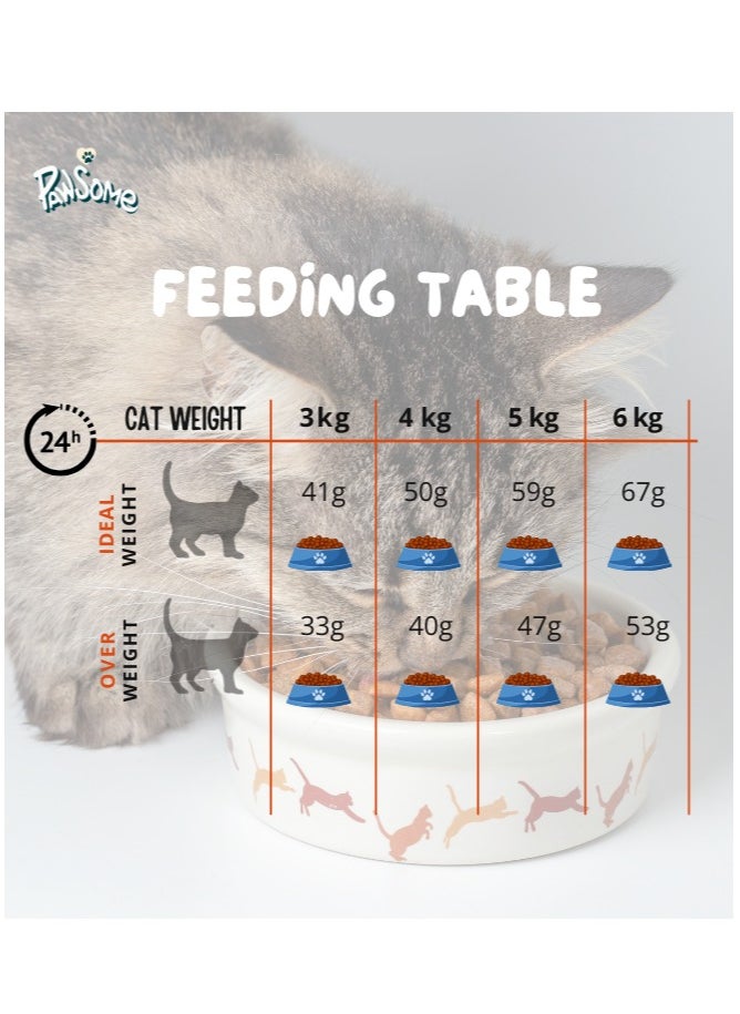 Dry Cat Food - 5 kg Seafood Flavor, Natural Fiber, Taurine and Crunchy Texture